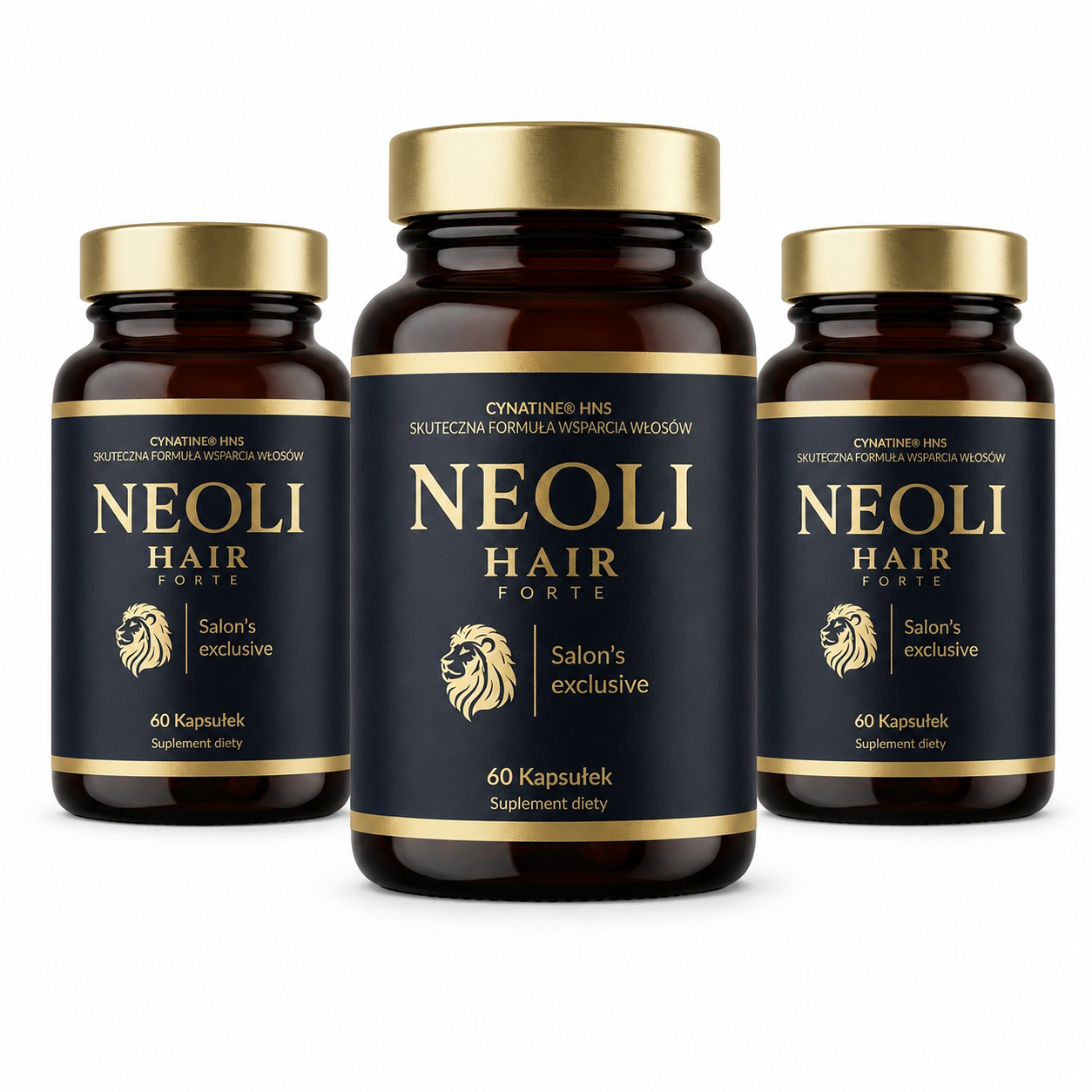Neoli Hair Forte - Pakiet 3 opakowań